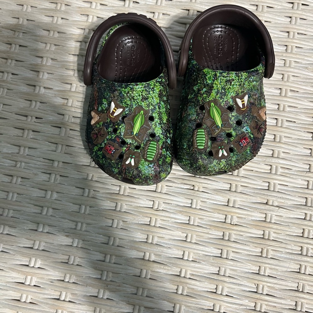 Toddler boys bug crocs